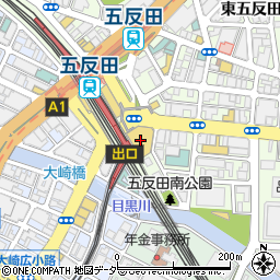 カルディコーヒーファーム　五反田東急スクエア店周辺の地図