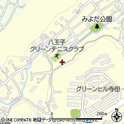 東京都八王子市寺田町669-4周辺の地図