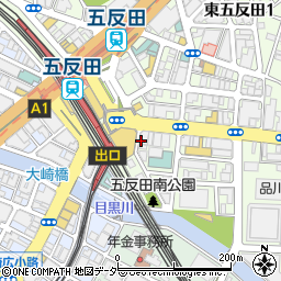 居酒屋 土間土間 五反田東口店周辺の地図