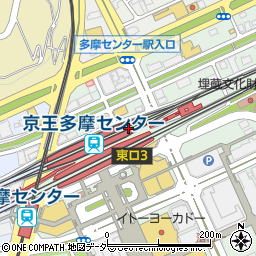 東京都多摩市落合1丁目10-2周辺の地図