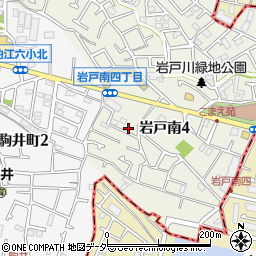 東京都狛江市岩戸南4丁目26-3周辺の地図