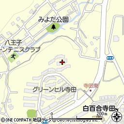 東京都八王子市寺田町432-88周辺の地図
