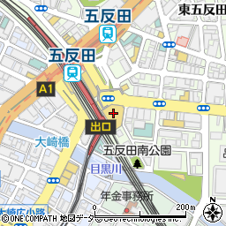 五反田東急スクエア周辺の地図