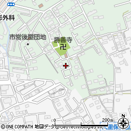 山梨県甲府市後屋町624-13周辺の地図