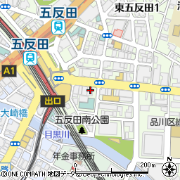 ＳＭＢＣ信託銀行　五反田支店周辺の地図
