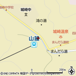 城崎ジェラートカフェChaya周辺の地図
