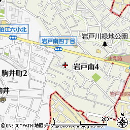東京都狛江市岩戸南4丁目26周辺の地図