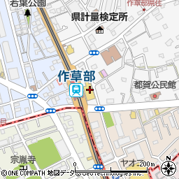 マツモトキヨシ千葉作草部店周辺の地図
