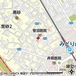 緑台建設工業周辺の地図