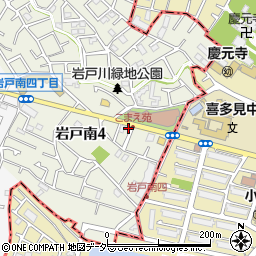 東京都狛江市岩戸南4丁目21-5周辺の地図