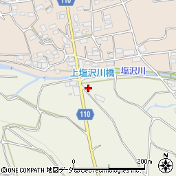 山梨県南アルプス市上宮地3561-1周辺の地図