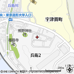 東京都八王子市兵衛2丁目19 2の地図 住所一覧検索 地図マピオン