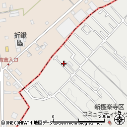 千葉県東金市極楽寺599周辺の地図