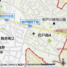 東京都狛江市岩戸南4丁目26-4周辺の地図