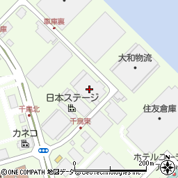 日本ロジステック舞浜センター周辺の地図