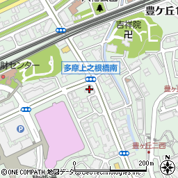 東京都多摩市落合1丁目17-5周辺の地図