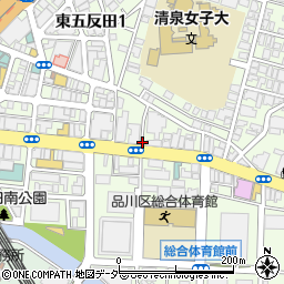 ターリー屋 東五反田店周辺の地図