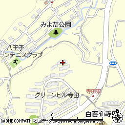 東京都八王子市寺田町432-89周辺の地図