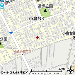 千葉県千葉市若葉区小倉台3丁目25-9周辺の地図