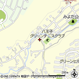 東京都八王子市寺田町652-1周辺の地図