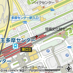 東京都多摩市落合1丁目12-8周辺の地図