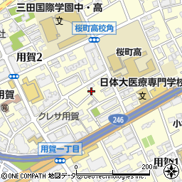 ＧｒａｖｉｓＶｉｌｌａ周辺の地図