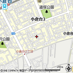 千葉県千葉市若葉区小倉台3丁目25-3周辺の地図