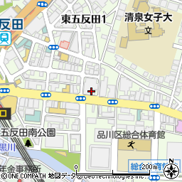 いきなり！ステーキ 五反田店周辺の地図