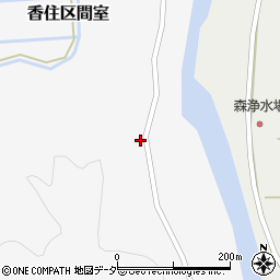 兵庫県美方郡香美町香住区間室42周辺の地図