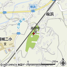 高勝寺ボタン園周辺の地図