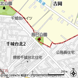 辰巳公園周辺の地図