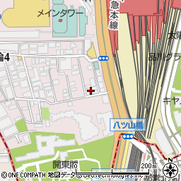 東京都港区高輪4丁目22-11周辺の地図