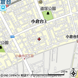 千葉県千葉市若葉区小倉台3丁目25-4周辺の地図