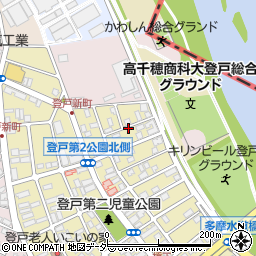 登戸新町O宅"あきっぱ駐車場周辺の地図