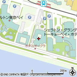 ホテルオークラ東京ベイ周辺の地図