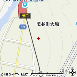 岐阜県郡上市美並町大原2532周辺の地図