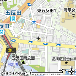 レモホル酒場 五反田店周辺の地図