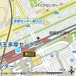 東京都多摩市落合1丁目5-10周辺の地図
