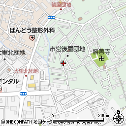 山梨県甲府市後屋町701周辺の地図