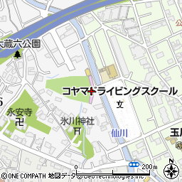 井山ゴルフ練習場周辺の地図