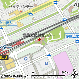 東京都埋蔵文化財センター周辺の地図
