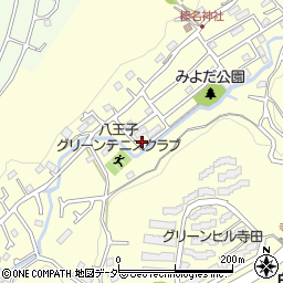 東京都八王子市寺田町755-8周辺の地図