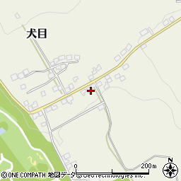 山梨県上野原市犬目867周辺の地図