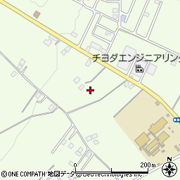 千葉県八街市大谷流周辺の地図