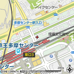 東京都多摩市落合1丁目5-1周辺の地図