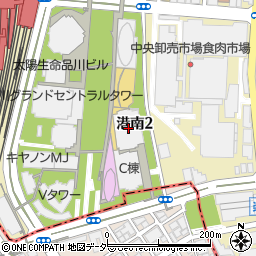 〒108-6123 東京都港区港南 品川インターシティＢ棟（２３階）の地図