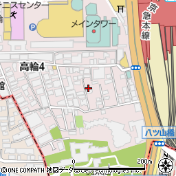 東京都港区高輪4丁目21周辺の地図
