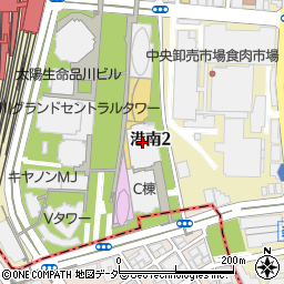 三井住友銀行品川インターシティ ＡＴＭ周辺の地図
