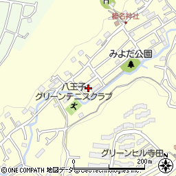 東京都八王子市寺田町755-2周辺の地図