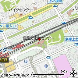 東京都多摩市落合1丁目13周辺の地図
